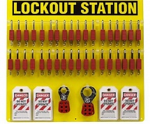 Блокираторная станция Lockout Station 36-Lock Board